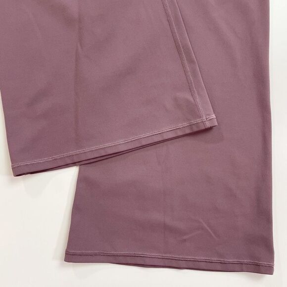 Athleta Salutation Stash Flare Legging High Rise Pockets Stretch Damask Mauve M - Picture 6 of 9
